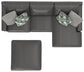 Minori - Italian Leather Sofa / Chaise And Cocktail Ottoman