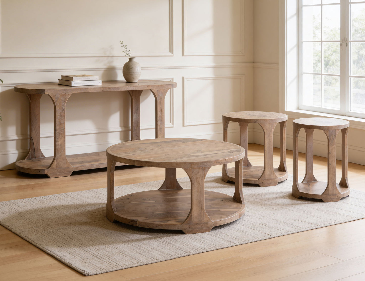 Balam - 1 Shelf Table