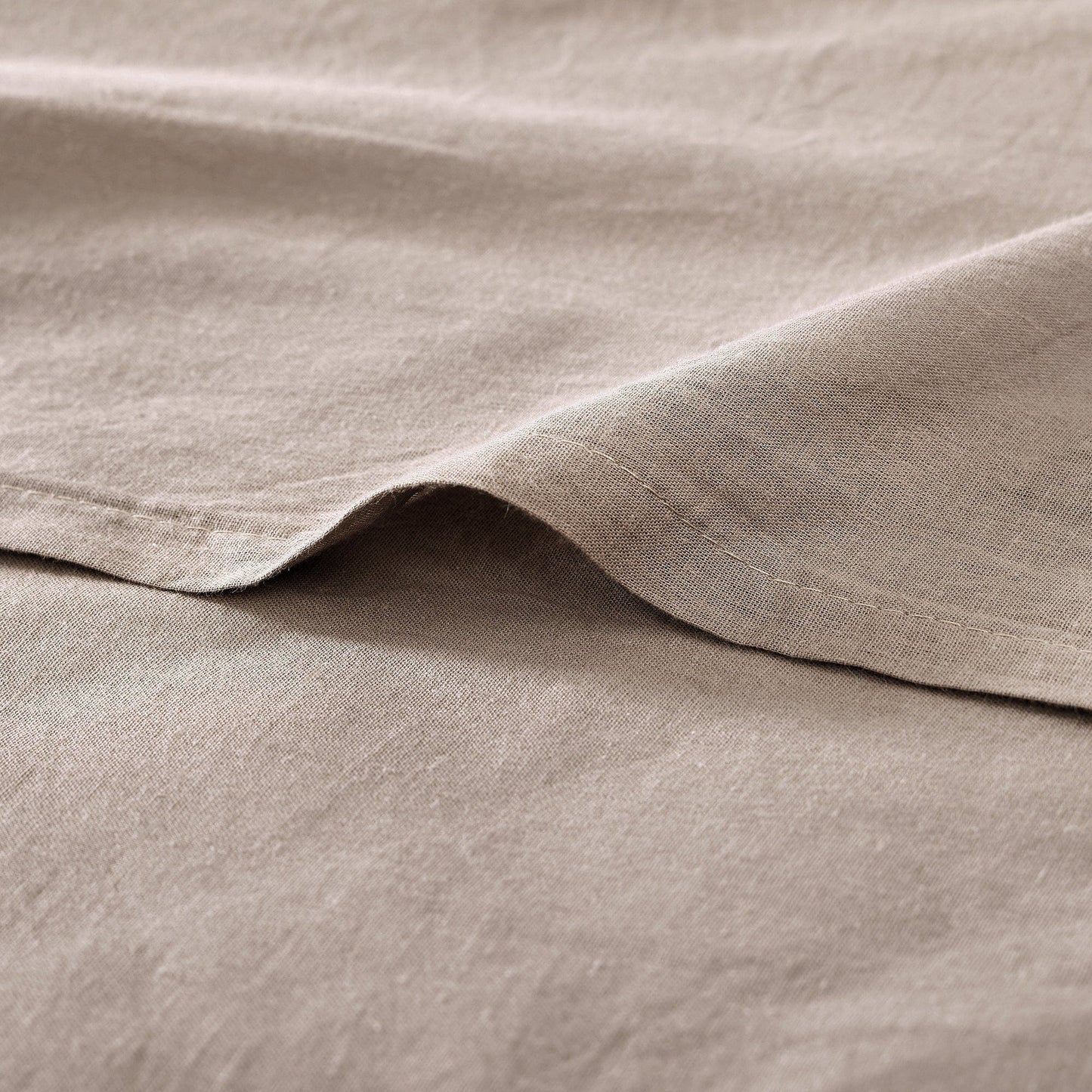 Cotton Comfort - Twin Quilt Set (Set of 2) - Mocha