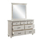 Silver Sands - Mirror - Gray