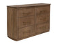 Mezquite - 6 Drawer Dresser