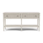 Carmella - Accent Server - Pebble Oak
