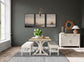 Glenndale - Rectangle Dining Table - Aged White / Wheat
