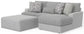 Titan - Sectional With Comfort Coil Seating, Cocktail Ottoman And Accent Pillows Included