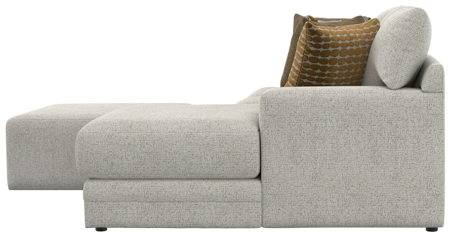 Tori - Sectional With Comfort Coil Seating, Cocktail Ottoman And Accent Pillows Included