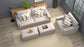 Trevor - Extra Deep Oversized Sofa With Included Storage Cocktail Ottoman