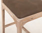 Balam - 30" Upholstered Barstool (Set of 2) - Light Brown / Dark Brown