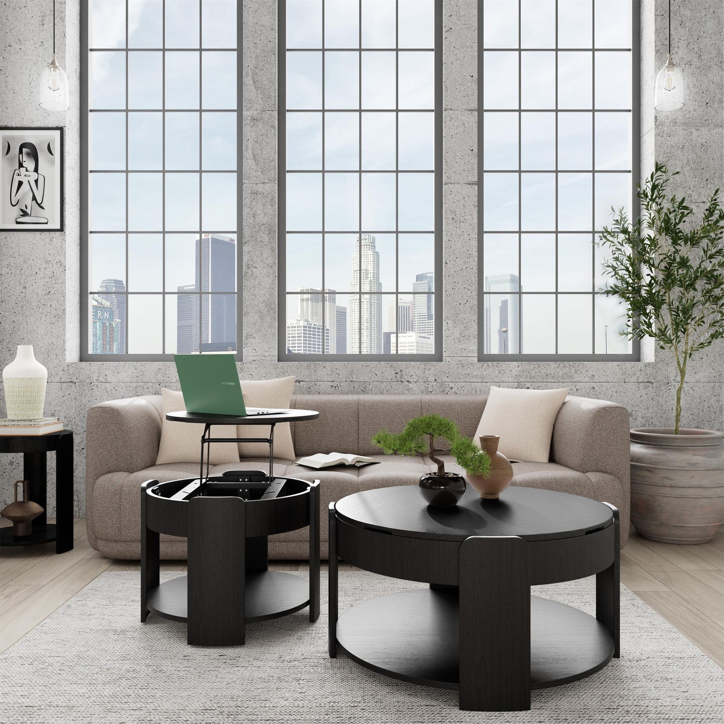 Jaylon - End Table - Black