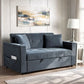 Selby - Pop-Up Sleeper Sofa - Blue