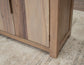Natural Parota - 93" TV Stand - Brown Cappuccino