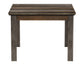 Loft - 42" Table - Two Tone Gray / Brown