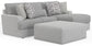 Titan - Sectional With Comfort Coil Seating, Cocktail Ottoman And Accent Pillows Included