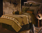 Ocala 2 - King Bedding Set - Brown / Tan