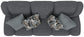 Trifecta - Sofa With 3 Recliners and Drop Down Table