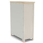 Glenndale - Five Drawer Chest - Aged White / Wheat