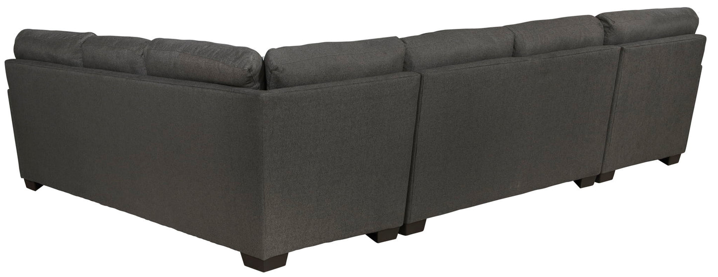 Crawford - Sectional With Cocktail Ottoman