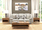 Trifecta - Sofa With 3 Recliners and Drop Down Table