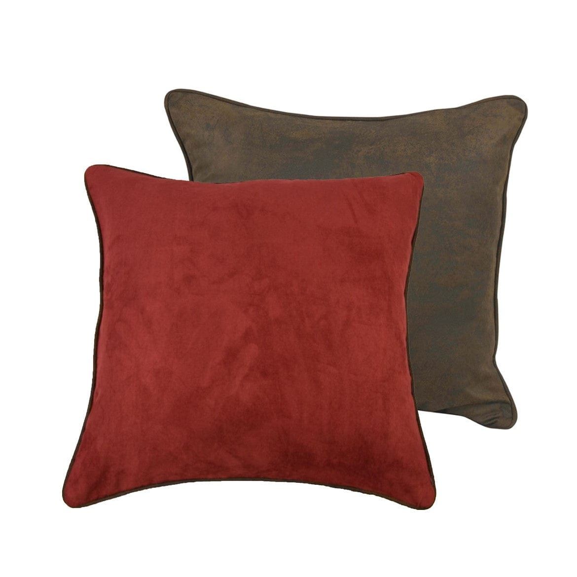 Sierra - Euro Sham - Red / Black