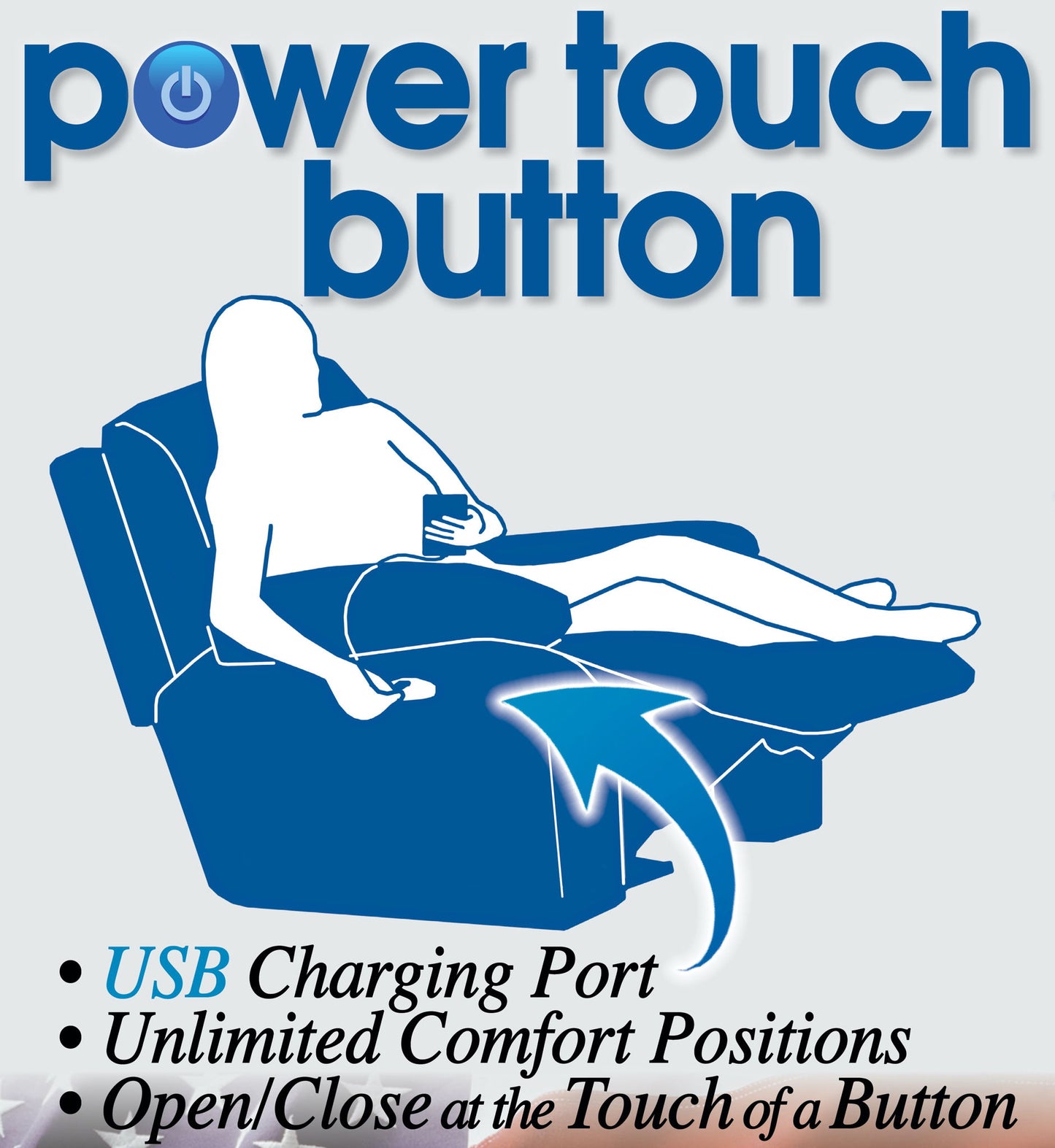 Lynx - Power Reclining Sofa With Zero Gravity