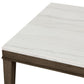 Essence - 70" Rectangle Dining Table With Marble Top