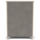 Bennett - Five Drawer Chest - Frosted Gray