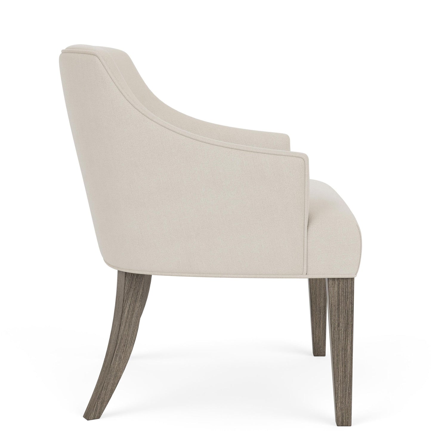 Sariel - Upholstered Host Chair (Set of 2) - Gray