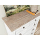 Maddox - 5 Drawer Chest - White