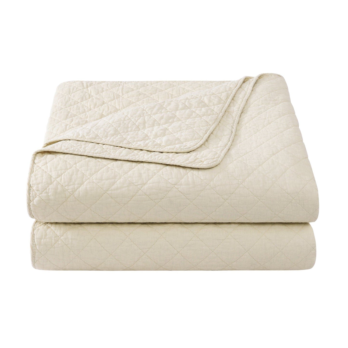 Cotton Comfort - Twin Quilt Set (Set of 2) - Prairie Tan