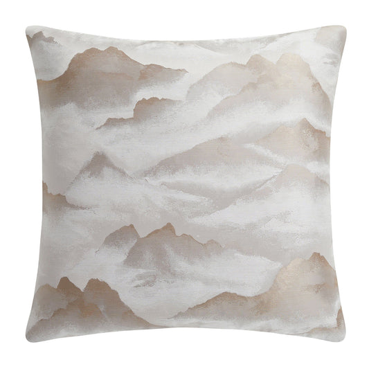 Serenity - Modern Jacquard Euro Sham - Champagne