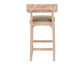 Balam - 30" Upholstered Barstool (Set of 2) - Light Brown