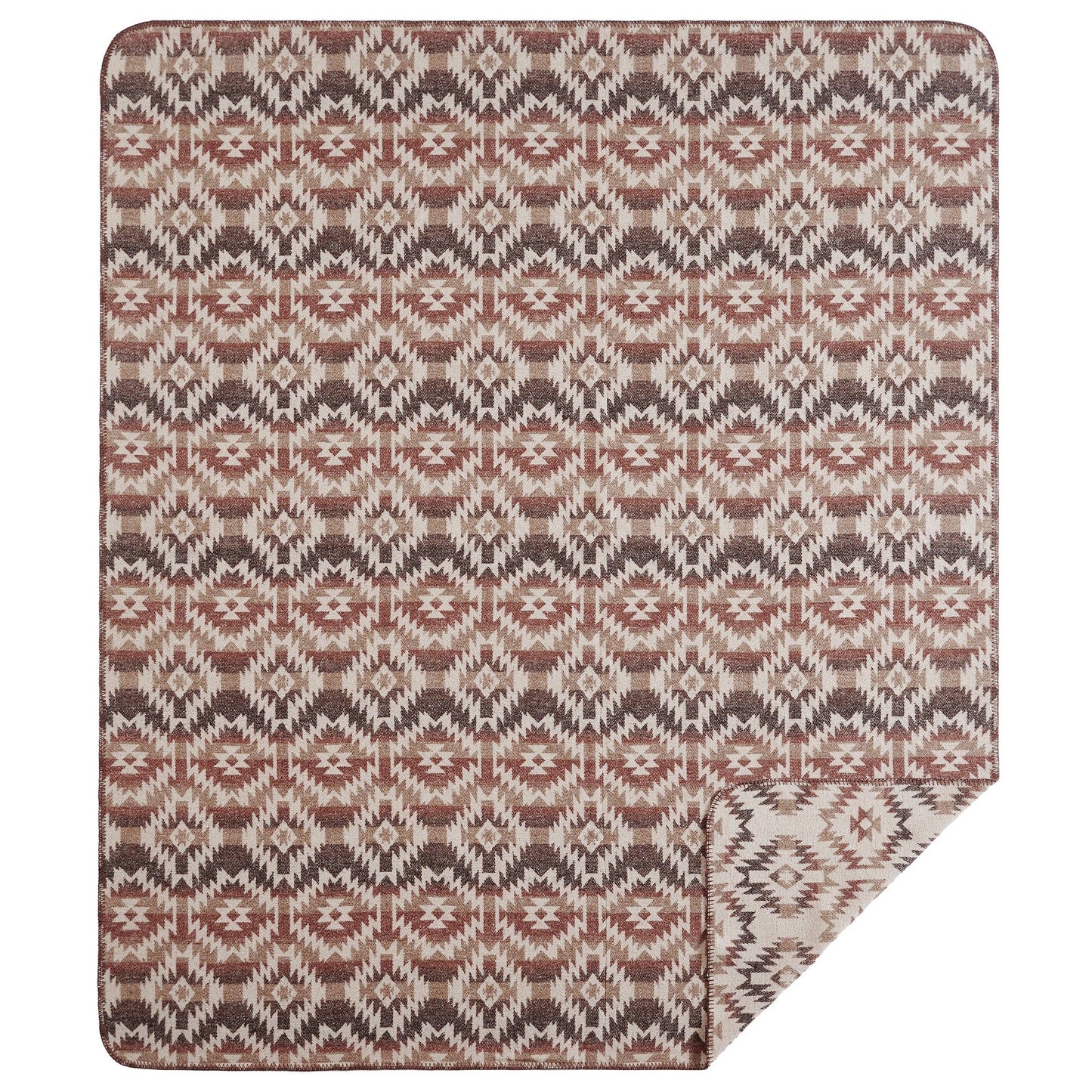 Mesa - King Wool Blend Blanket - Multi Color