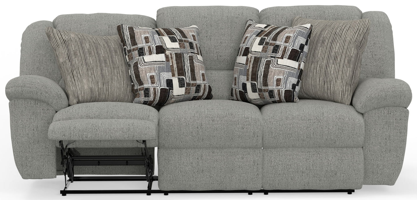 Trifecta - Sofa With 3 Recliners and Drop Down Table