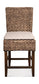 Mix-N-Match Chairs - Woven Counter Upholstered Stool (Set of 2) - Hazelnut