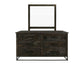 Teak - Mirror - Oil Black