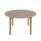 Arden - Round Patio Dining Table - Natural