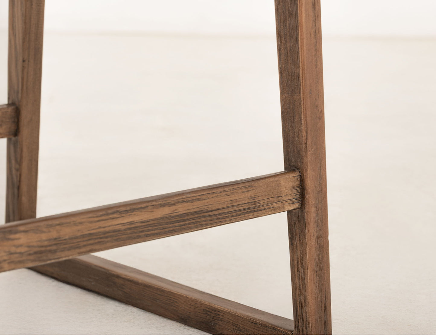 Balam - 24" Upholstered Barstool (Set of 2) - Light Brown / Dark Brown