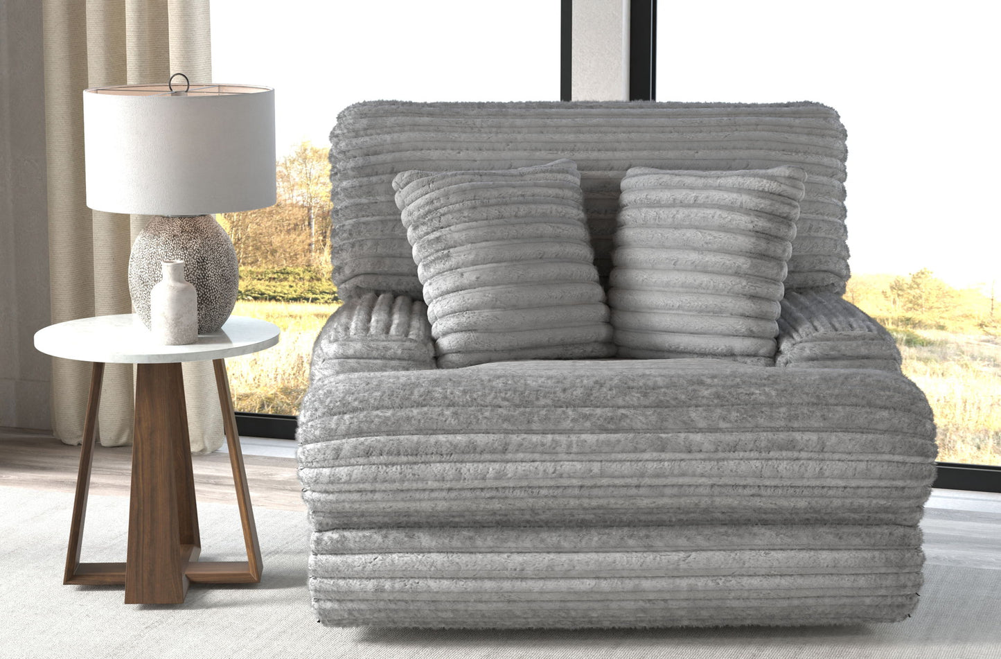 Cushy - Power Headrest Deep Seat Recliner