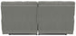 Renaldo - Power Sofa With Zero Gravity Recline - Stone