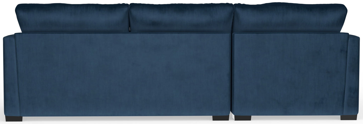 Jetson - Sectional With Comfort Coil Seat Cushions, Included Accent Pillows & Cocktail Ottoman