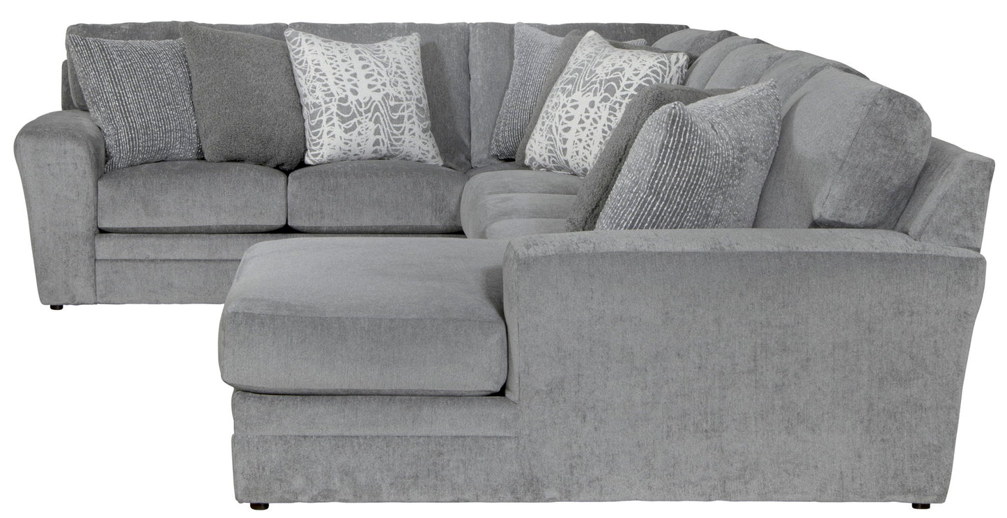 Glacier - Sectional With Included Accent Pillows