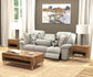 Trifecta - Sofa With 3 Recliners and Drop Down Table