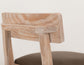 Balam - 30" Upholstered Barstool (Set of 2) - Light Brown / Dark Brown
