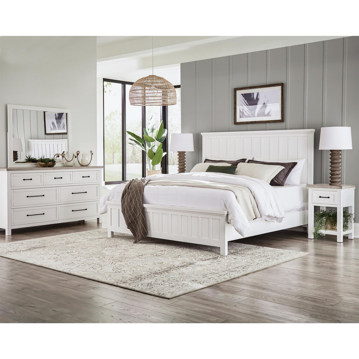 Cora - One Drawer Nightstand - White