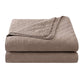 Cotton Comfort - Full/Queen Quilt Set (Set of 3) - Mocha