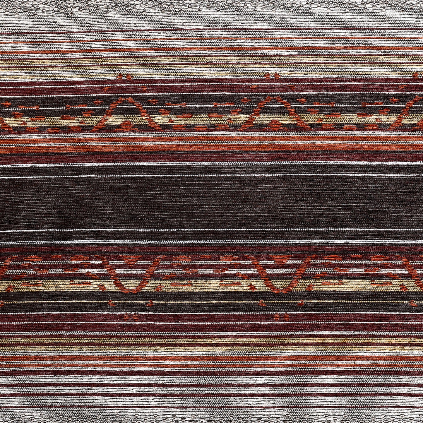 Estes - King Chenille Duvet Cover Set (Set of 3) - Copper