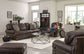 Roberto - Leather Rocker Recliner - Cocoa