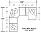 Rockport - Reclining Sectional