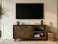 Savia - 2 Door Wood TV Stand - Brown