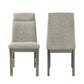 Lennox - Upholstered Side Chair (Set of 2) - Gray