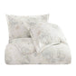 Rosaline - Queen Washed Linen Comforter Set (Set of 3) - White